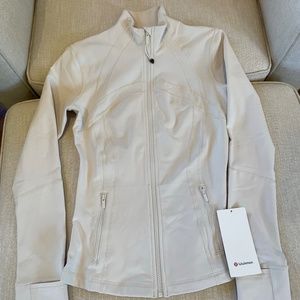 NWT Lululemon Define Jacket *Luon Size 8 Color White Opal